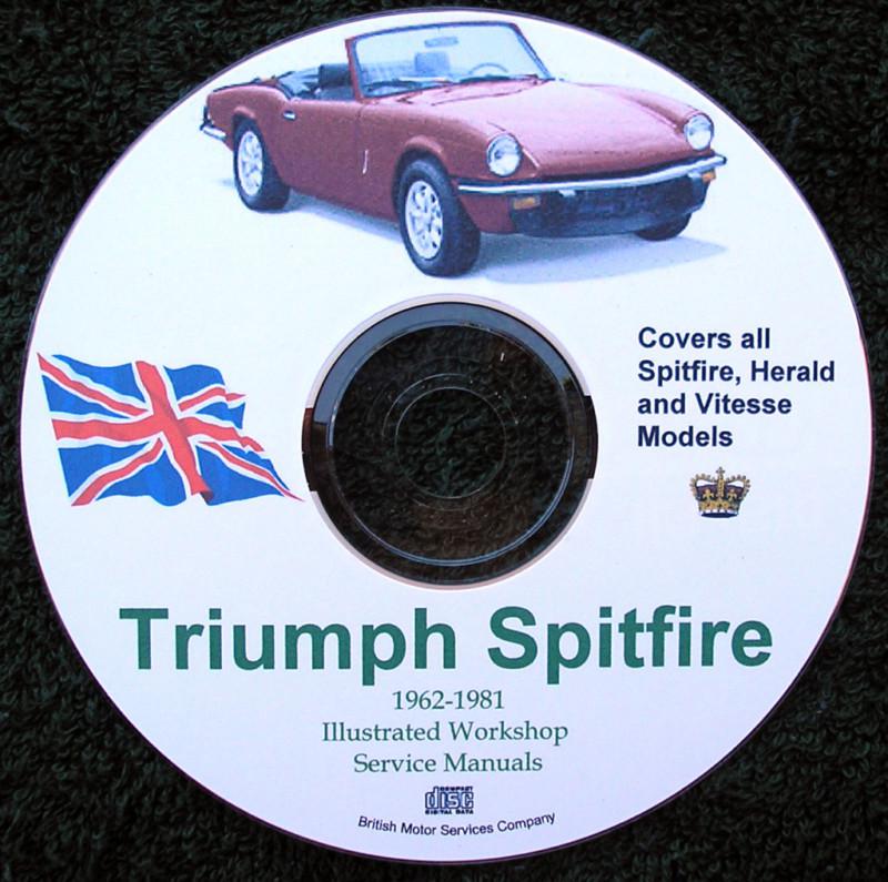 Triumph spitfire workshop service repair manual 1500