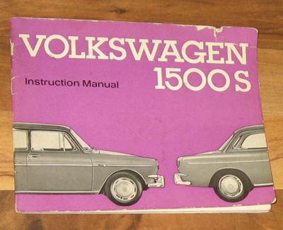 1965 volkswagen vw 1500s owners/owner instruction manual_dtd 1964_oem