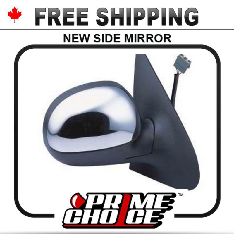 New power heated chrome passenger side view mirror ford expedition right door rh