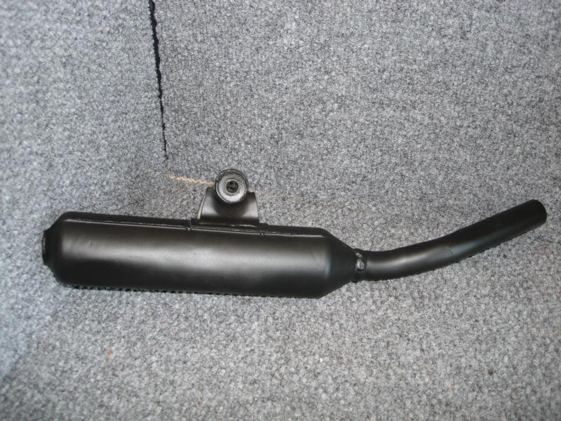 Yamaha 1982 yz125 yz100 yz 125 100 muffler silencer exhaust pipe vintage ahrma