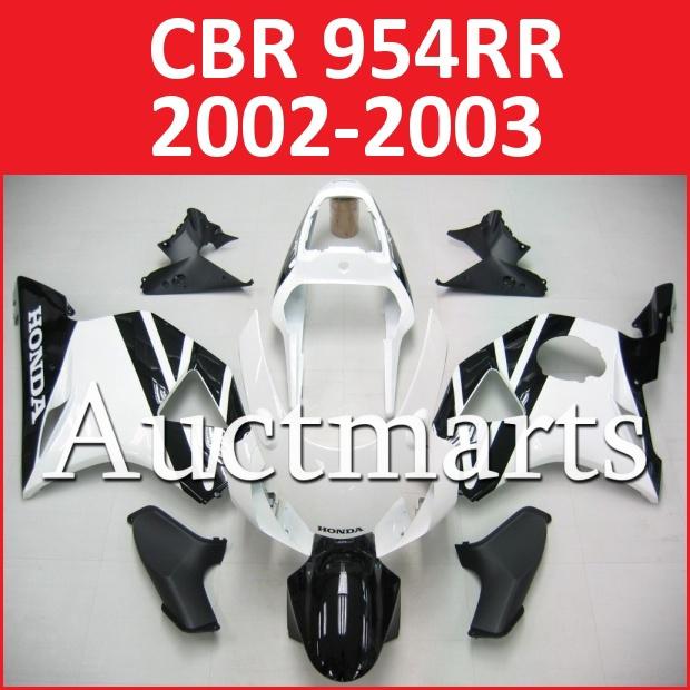 Fit honda 02 03 cbr954rr cbr 954 rr 2003 2004 fairing kit abs plastics f27 a11