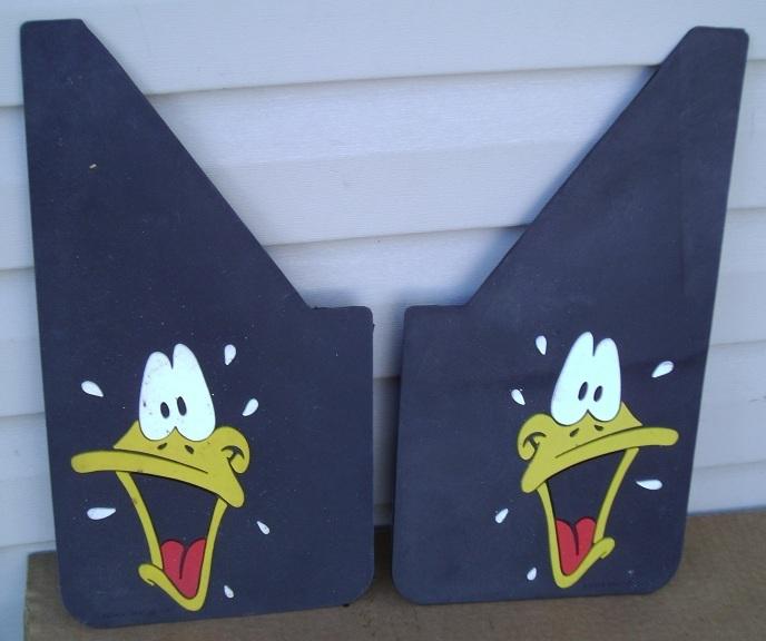 Pr daffy duck face splash guards 8 x 15 new #3