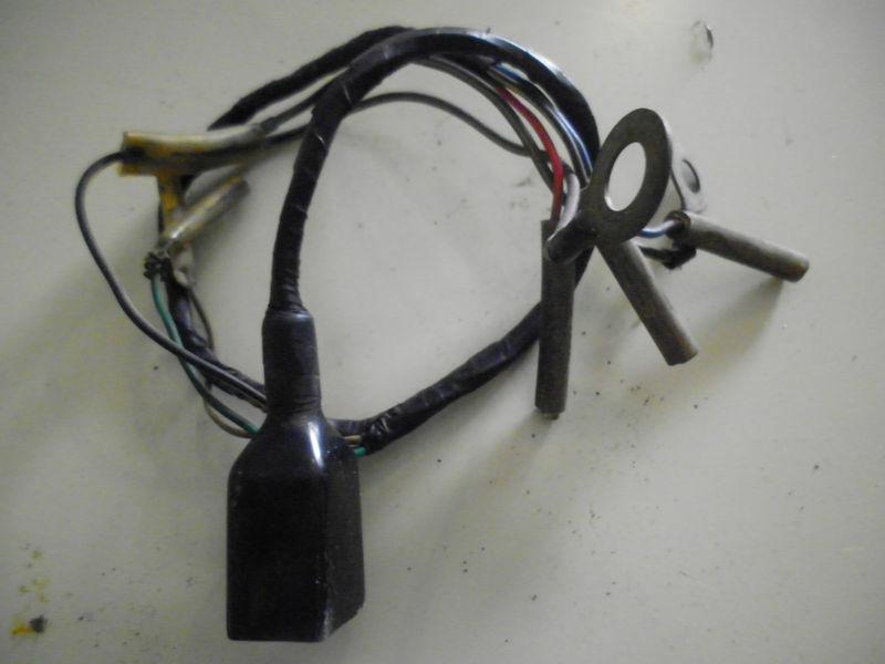 Kawasaki 1978 kz650 rear tail light wire pigtail wires harness 900 kz 650 750