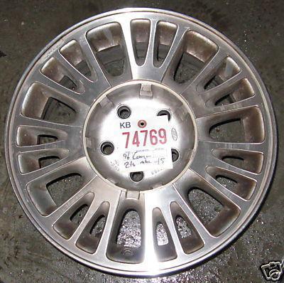 Mercury 96 97 cougar alloy rim wheel 21 spoke 3168 1996 1997 oem original