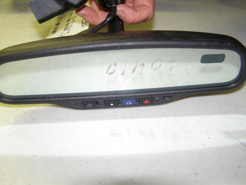 2001 cadillac dhs auto dim dimming rear view mirror  onstar