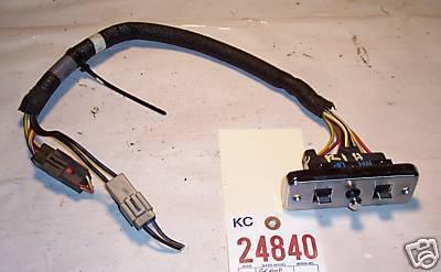 Mercury 87 grand marquis seat control switch right 1987