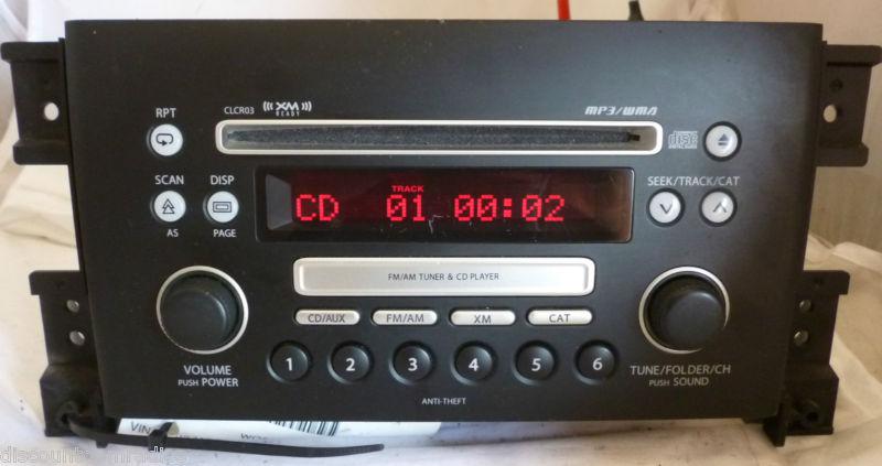 06-08 suzuki grand vitara radio cd mp3 player 39101-65jl0 *