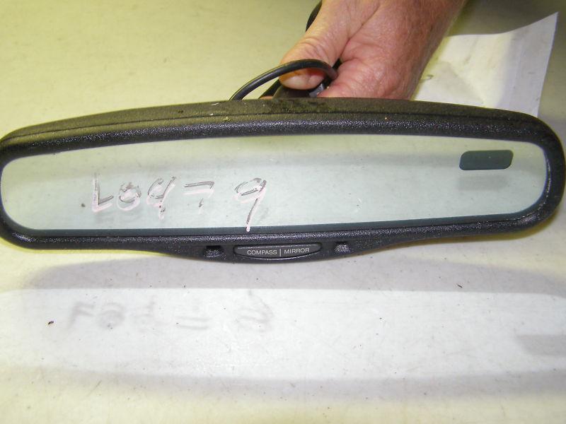 1999 cadillac deville auto dim dimming rear view mirror  compass