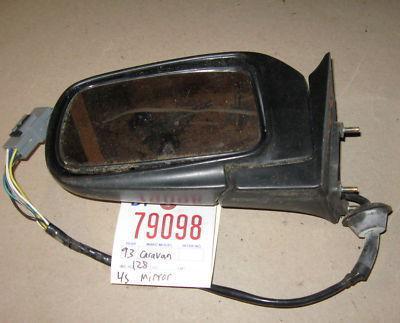 Dodge 92-95 caravan side view mirror left 1992 1993 1994 1995 heated