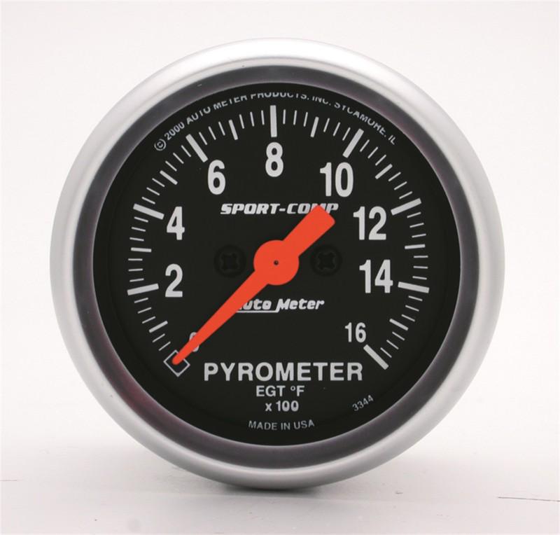 Auto meter 3343 sport-comp; electric pyrometer