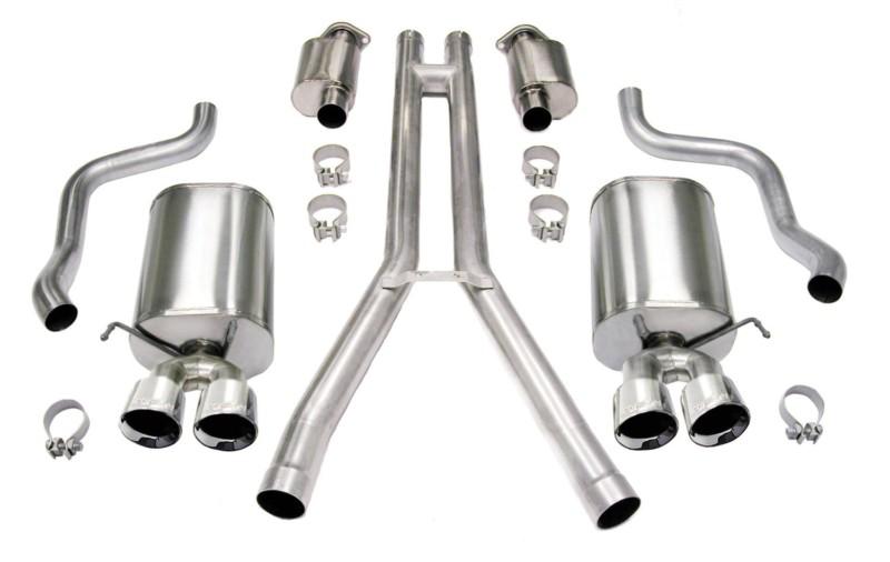 Corsa performance 14156 sport cat-back exhaust system 04-06 xlr