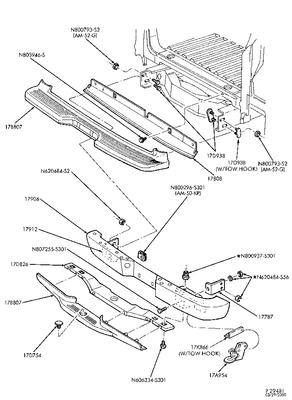 F5tz17b807dd strip cover 95 explorer