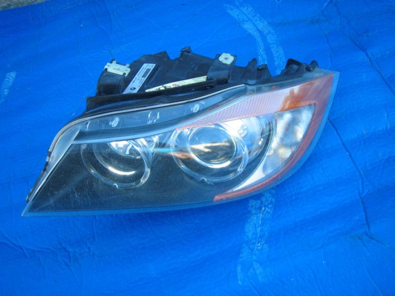 Bmw 325i 3 series sedan xenon hid front hid lamp headlight oem 07 2008