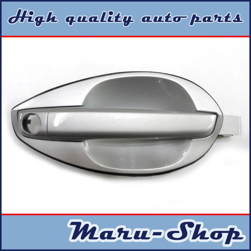 Silver/ls outside door handle catch right for 03~06 hyundai tiburon/coupe