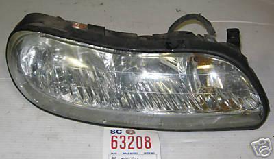 Chevrolet malibu headlamp/headlight right 1997 1998 1999 2000 2001 2002  2003