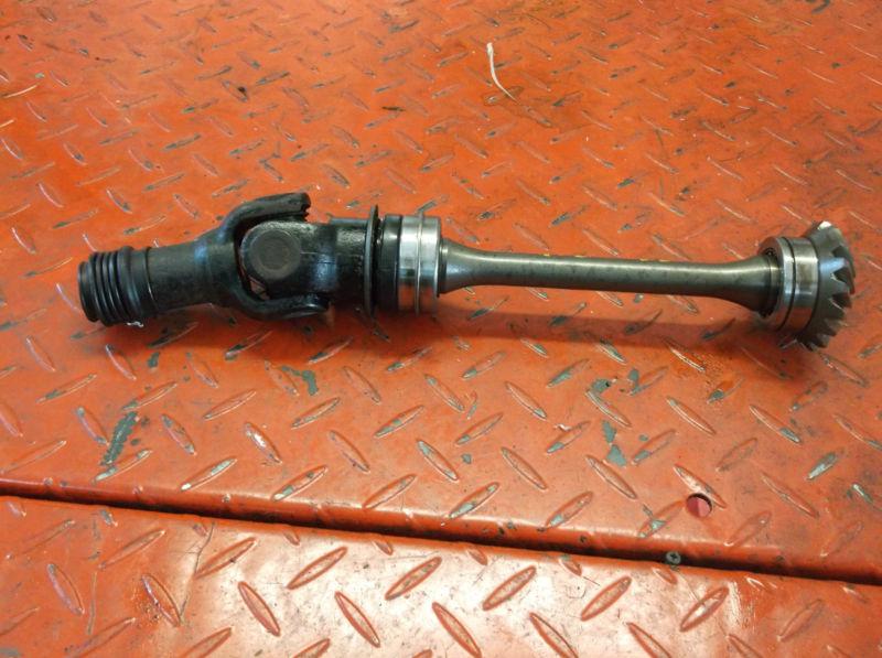 Suzuki lt- 4wd 250 1987 quad / atv secondary out put shaft + bevel gear + yoke