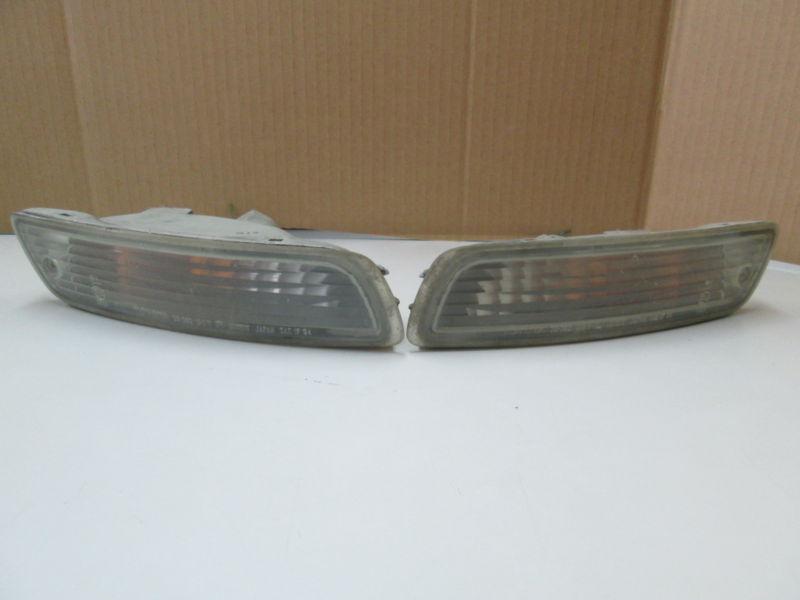 [f47t] jdm:toyota:celica:st202:later model oem bumper winker lights x2set