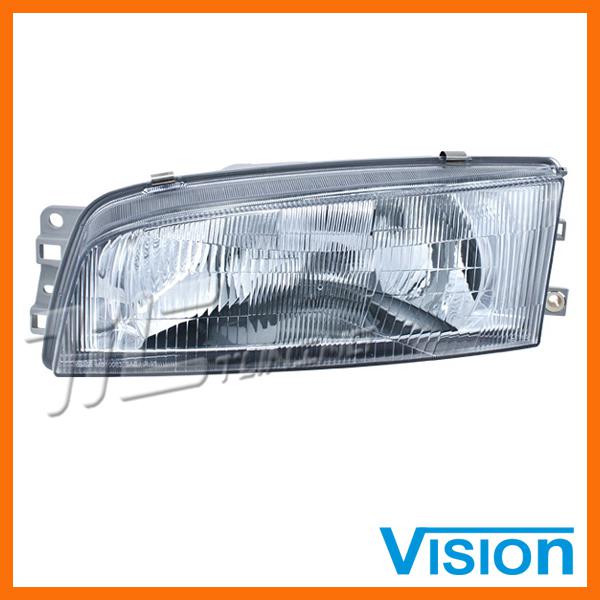 97-02 mitsubishi mirage ls de es 4dr driver left side head light lamp assembly