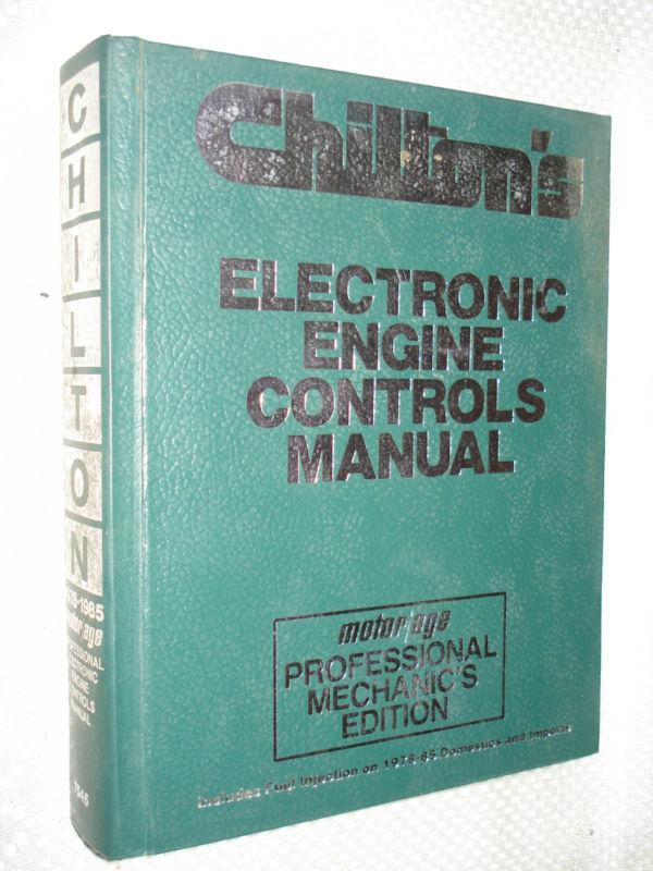 1978-1985 chiltons electronic controls service manual shop book chevy ford dodge