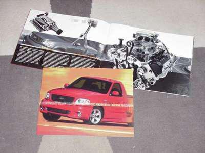 2003 ford svt lightning new truck brochure great detail - rare w/ free shipping!