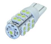 Lot of 20 t10 158 168 501 504 2821 2825 12256 12961 m158 m155 25-led bulbs white