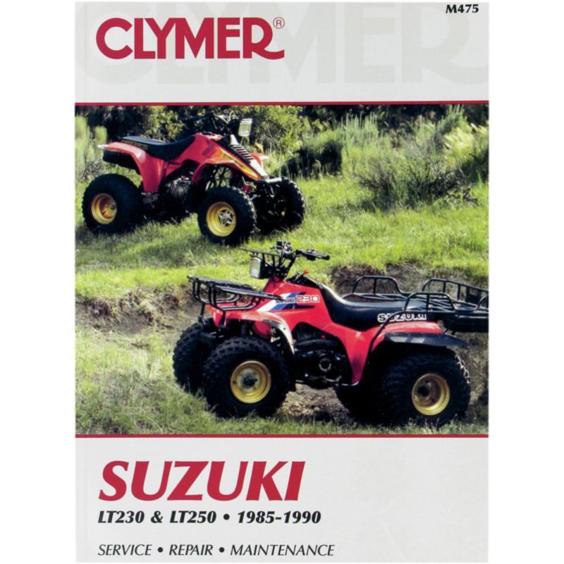 Clymer m475 repair service manual suzuki lt230/250 1985-1990