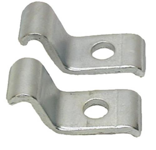 1969 camaro rear deluxe bumper guard brackets, pair