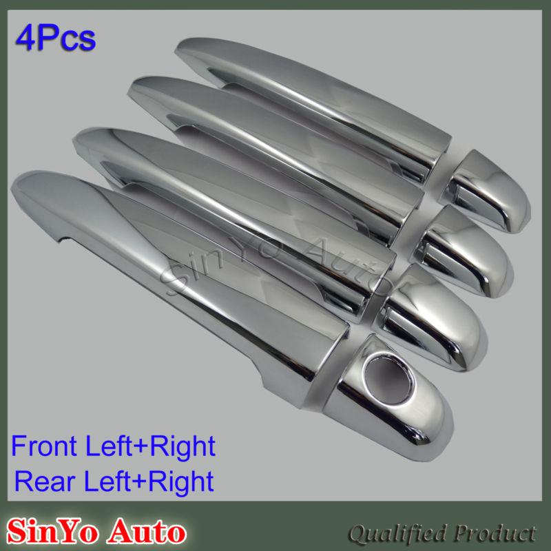 New chrome door handle outside cover fit for toyota camry  highlander 07-11 4pcs