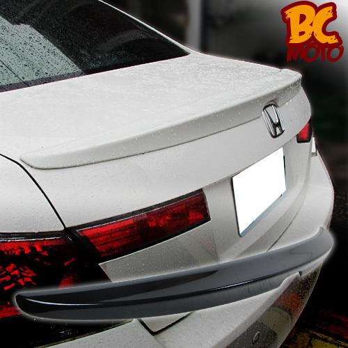 Painted honda accord trunk 4d sedan boot spoiler new 08 11 ▼