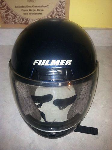 Fulmer helmet af-300 size medium dark metallic blue