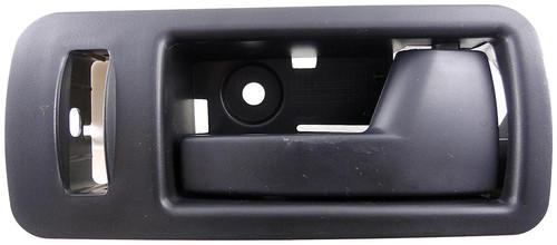 Int door handle front rh mustang texture black (w/o alum trim) platinum# 1231134