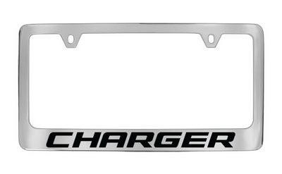 Dodge genuine license frame factory custom accessory for charger style 1