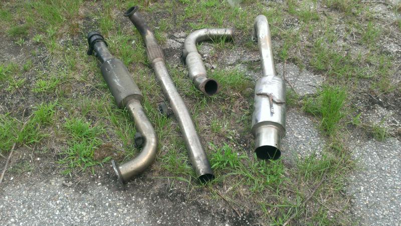 Mitsubishi eclipse exhaust system