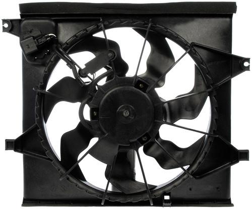 Dual fan assy 2010 kia soul platinum# 2111446