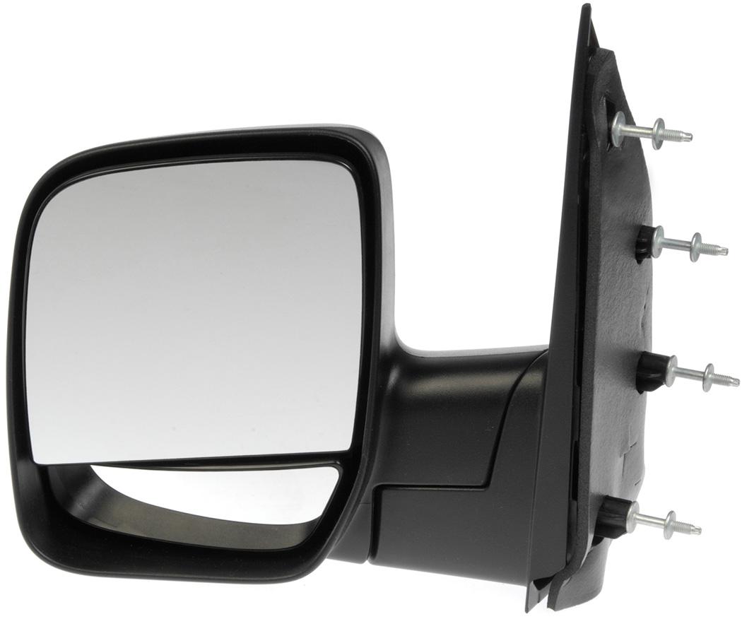 Side view mirror left e-series van manual, pedestal platinum# 1271288