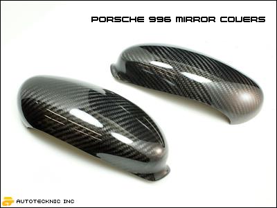 Porsche 996 986 carrera turbo carbon fiber mirror cover