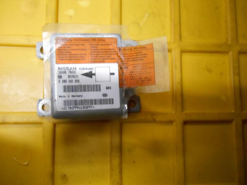 28556-7b010 99-03 nissan quest mercury villager airbag module computer #d-15