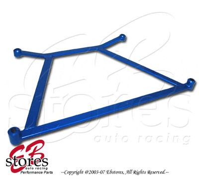 Blue h lower brace arm acura rsx 02 03 04 05 06 07