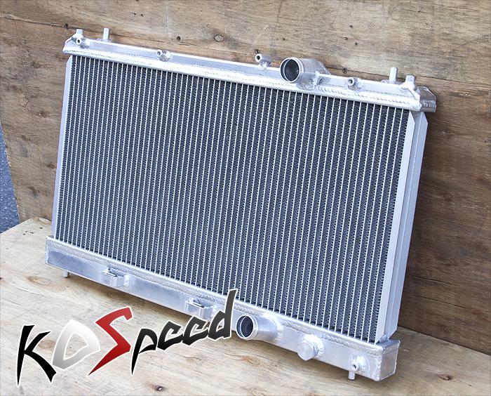 95-99 dodge neon plymouth 2.0l upgrade dual core 2 row aluminum racing radiator