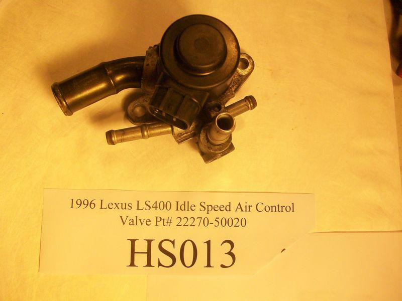 1996 lexus ls400 idle speed air control valve pt# 22270-50020  2227050020 #hs013