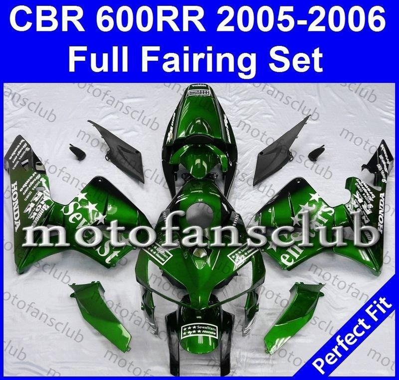 Fit honda cbr600rr 05 06 cbr 600 rr 2005 2006 fairing kit bodywork #70 b