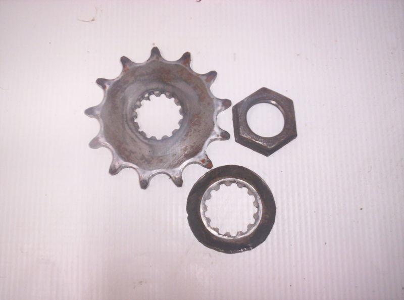 06 yamaha yz 450 f yz450f front sprocket 13 teeth 8252