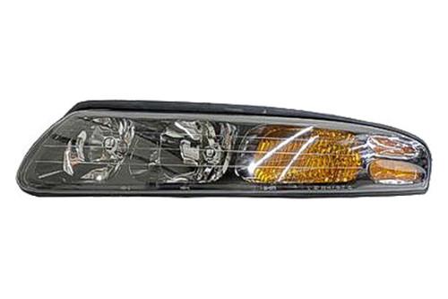 Replace gm2502215 - 00-02 pontiac bonneville front lh headlight assembly