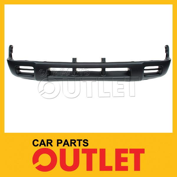 00 01 nissan xterra front bumper lower valance panel ni1095120 plastic mat black