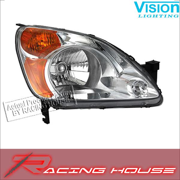 Right passenger side headlight kit unit replacement 2002-04 honda crv cr-v