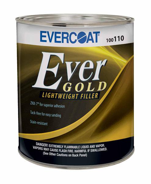 Evercoat evergold lightweight autobody body filler gallon
