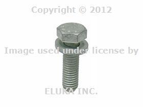 4 x bmw genuine rear axle carrier hex bolt with washer for 1 3 5 6 7 z4 series