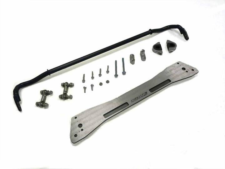  obx rear sway bar brace + subframe fit for 92-95 honda civic eg