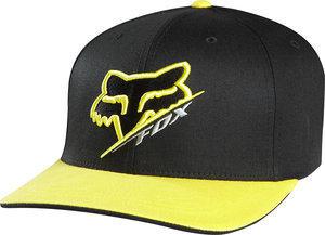 Fox racing mx headwear pinch runner flexfit hat black 07684 new with tag