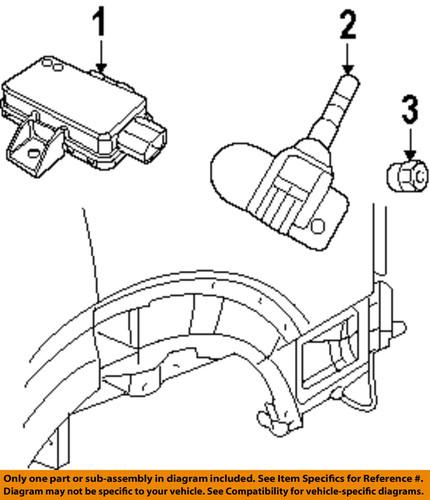 Dodge oem 56029467ag tpms sensor transponder